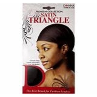Donna Satin Triangle (Black)