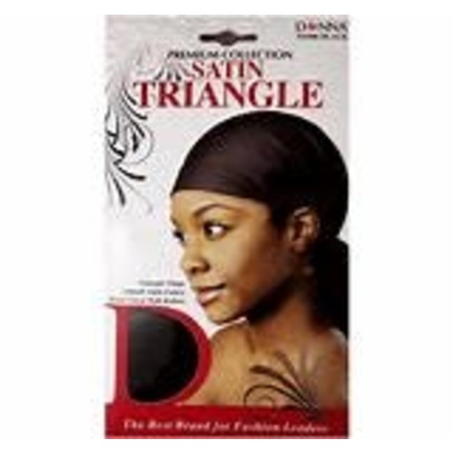 Donna Satin Triangle (Black)