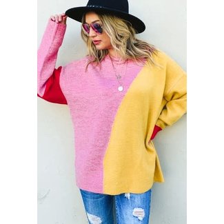 Color Block Sweater