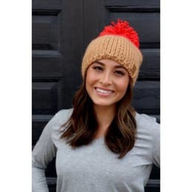 Beanie w/Pom Pom