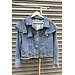 Long Sleeve Ruffle Denim Jacket
