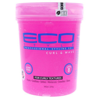 Eco Styling Gel Pink Curl & Wave 32oz