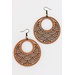 Wood Earrings Dangle