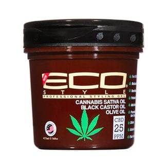 Eco Styling Gel 8oz. Cannabis