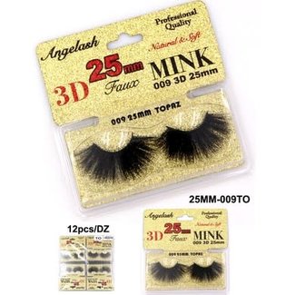 3D 25mm Faux Mink Lashes [Topaz]