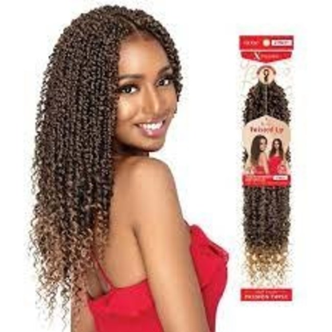 XPression Twisted Up Passion Water Wave Feed Twist 18" Black Beauty
