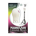 Qfitt Mannequin Canvas Head 23" White