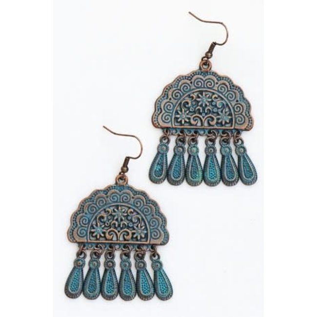 Boho Metal Earrings