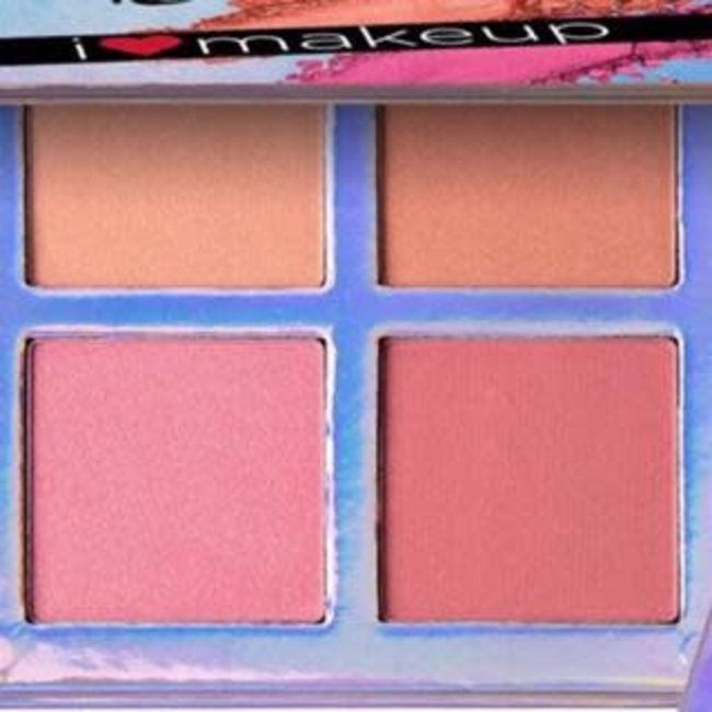 L.A. Colors LA Colors I Heart Makeup Blush Palette-