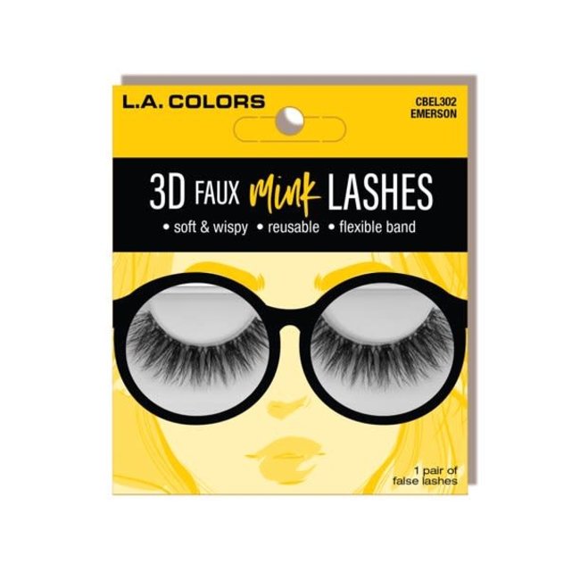 L.A. Colors LA Colors 3D Faux Mink Lashes-