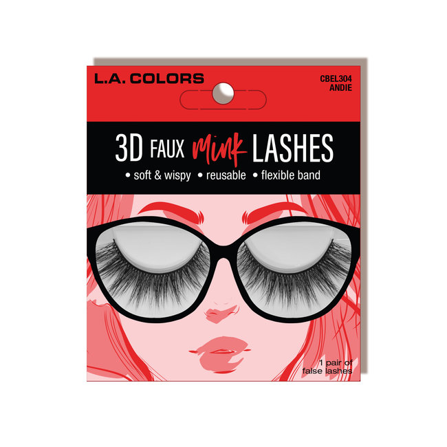 L.A. Colors LA Colors 3D Faux Mink Lashes-