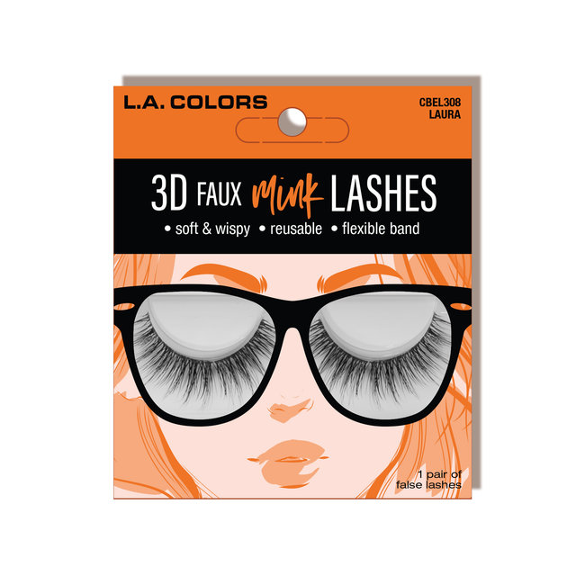 L.A. Colors LA Colors 3D Faux Mink Lashes-