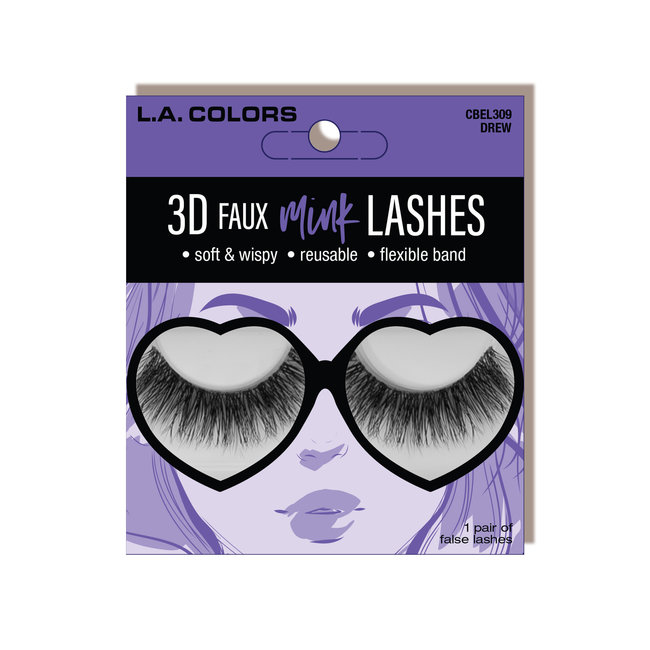 L.A. Colors LA Colors 3D Faux Mink Lashes-