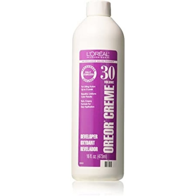 Loreal Oreor Creme Developer 30vol 16oz.