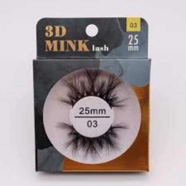 3d Mink Lashes 25mm