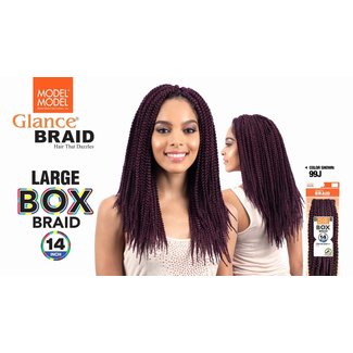Large Box Braid 14"