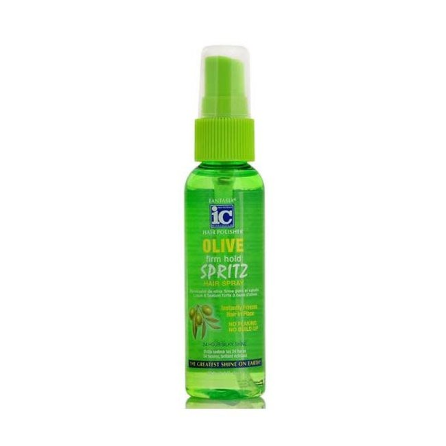 IC Fantasia Hair Polisher Olive Firm Hold Hairspray 2oz