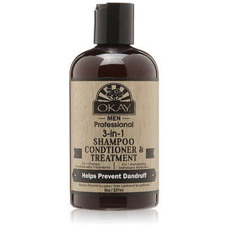Okay Men 3 in 1 Shampoo Conditioner & Treatment