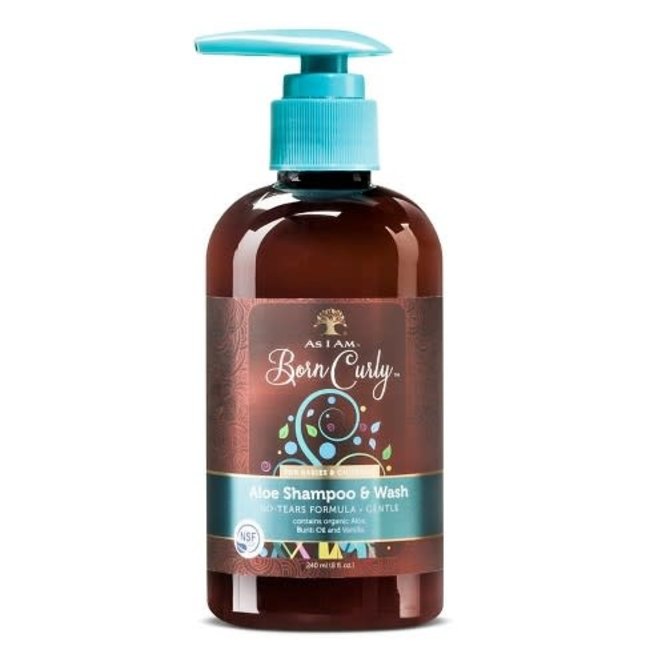 As I Am Born Curly Aloe Shampoo & Wash