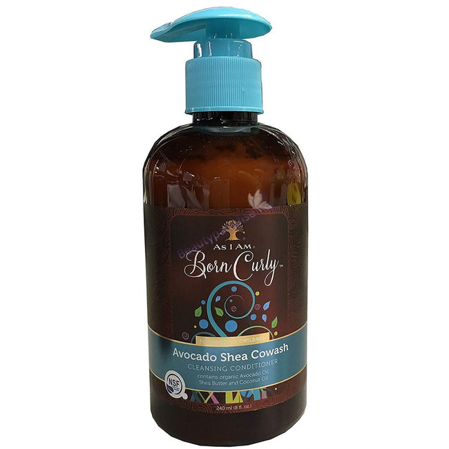 As I Am Born Curly Avocado Shea Cowash