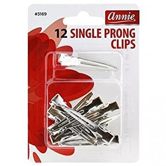 Annie 12 Single Prong Clips