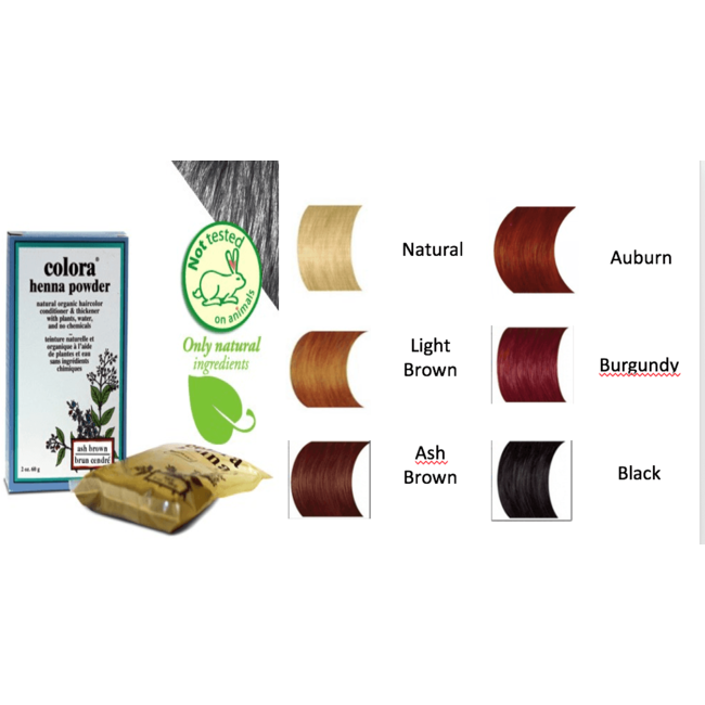 Color Henna Powder Color