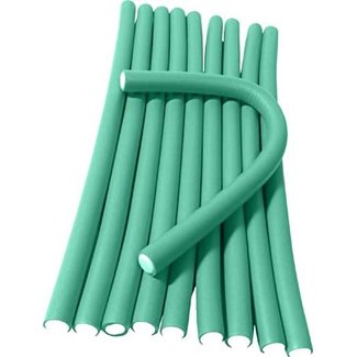 Gabriella Soft Twist 10" Roller 1/4" Green 6ct