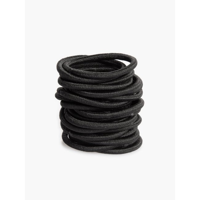 SiSi Thick Black Elastic Bands 12ct