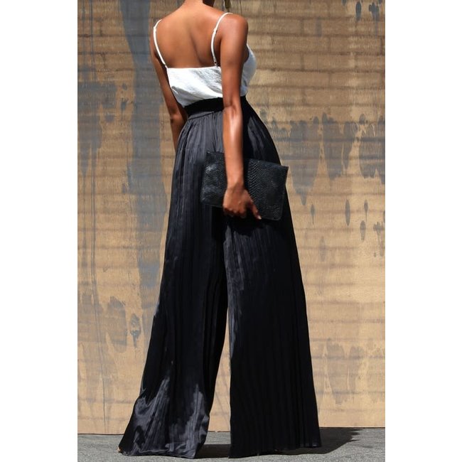 Pleated Jumpsuit