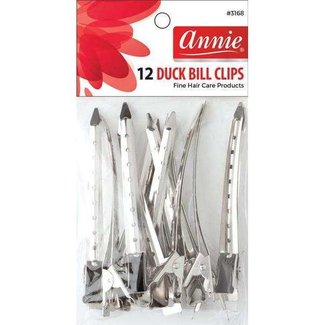 Annie Premium Duck Bill Clips 12ct