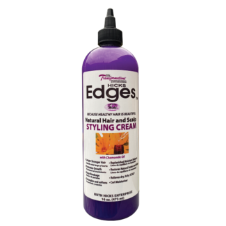 Hicks Edges Natural Hair and Scalp Styling Cream 16oz