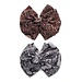 Snake Print Hair Bow