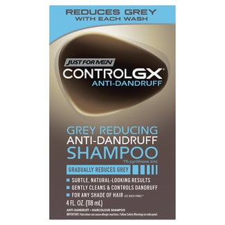 Just For Men Control GX Grey Reducing Anti Dandruff Shampoo 4oz