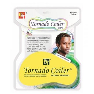 Tornado Coiler Sponge Brush Mini 10mm Yellow