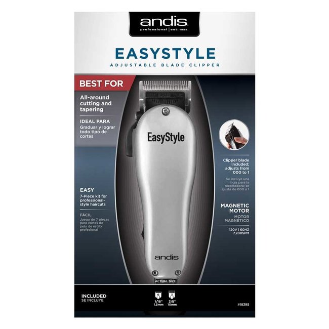 Andis Easy Style Adujustable Blade Clipper 7pcs