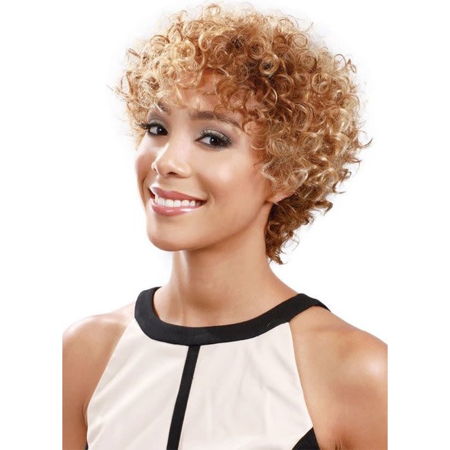 Bobbi Boss Lace Front 100% Human Hair Wig -Spiral