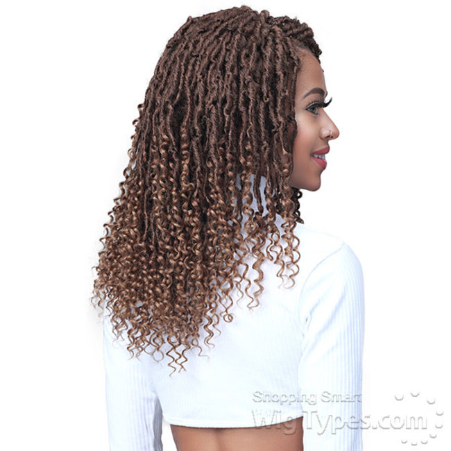 Bobbi Boss Micro Locs Curly Tips Wig 22"