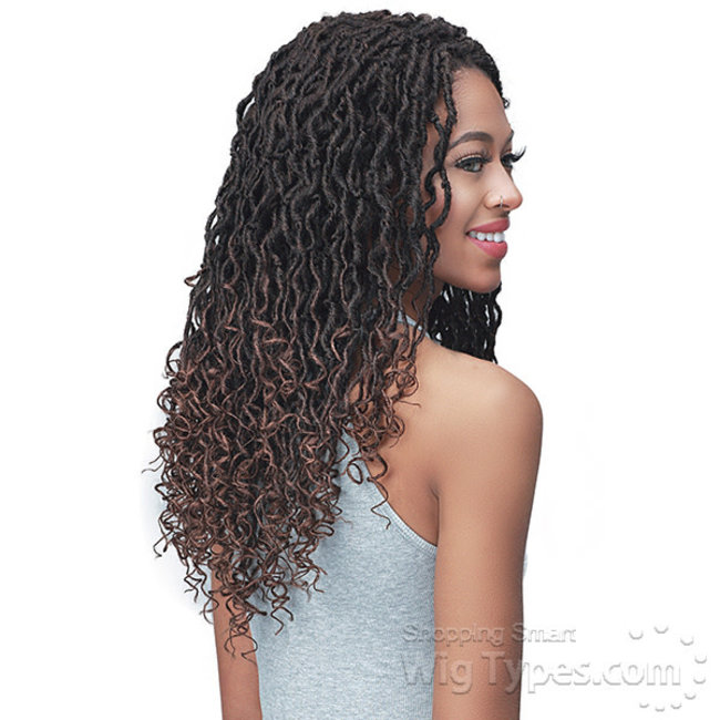 Bobbi Boss Micro Locs Feather Tips Wig 22"