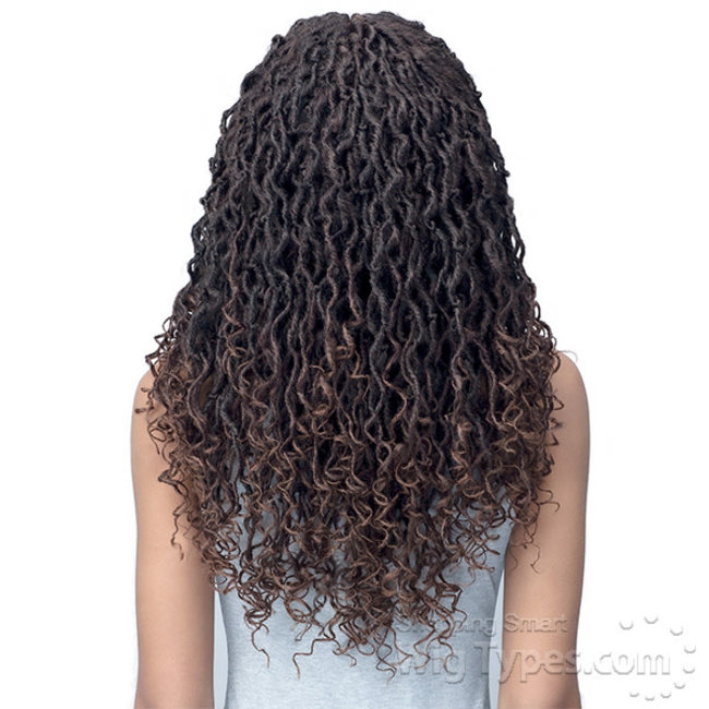 Bobbi Boss Micro Locs Feather Tips Wig 22"