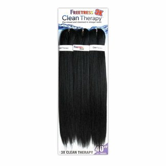 Freetress 3X Clean Therapy Pre-Stretched Braiding 40" 1