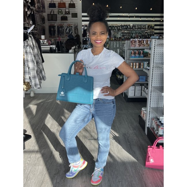 Queen Bag Black Beauty Teal