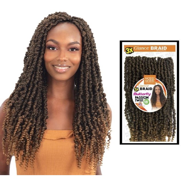 Model Model 3X Butterfly Passion Twist 18"