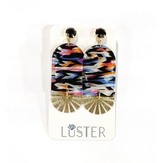 Tiger Stripe Earrings