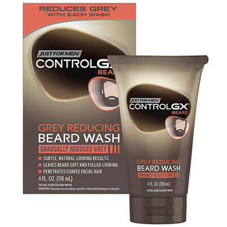 Just For Men Control GX Grey Reducing Beard Wash 4oz