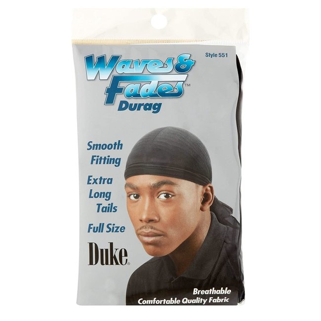 Duke Waves & Fades Durag-Black