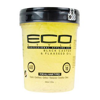 Eco Styling Gel Black Castor 32oz