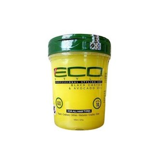 Eco Styling Gel -Black Castor & Avocado Oil 32oz.