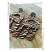 Animal Print Tear Drop Earrings