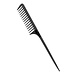 Large Black Bone Tail Comb