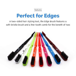 Double Sided Easy Grip Edge Brush & Comb